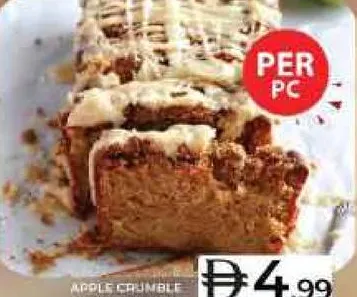 Apple Crumble Loaf Cake