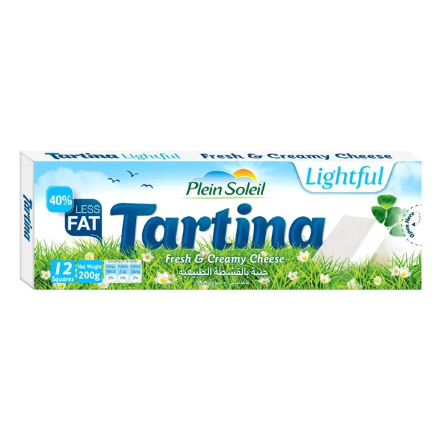 Plein Soleil Tartina Lightful Fresh And Creamy Cheese 12 Squares