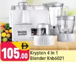 Krypton 4 In 1 Blender KNB6021