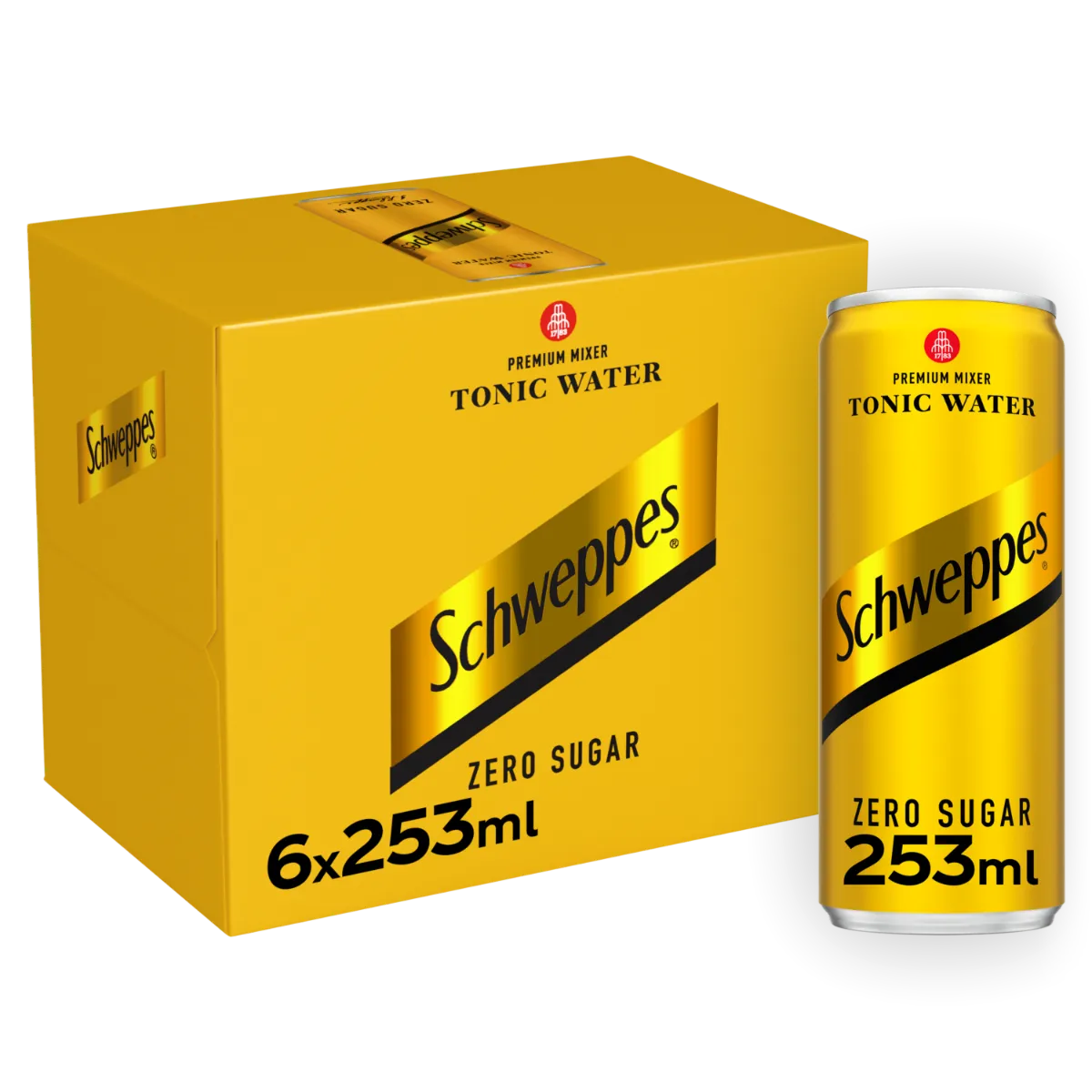 Schweppes ماء تونك بدون سكر