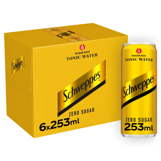 Schweppes Zero Sugar Tonic Water