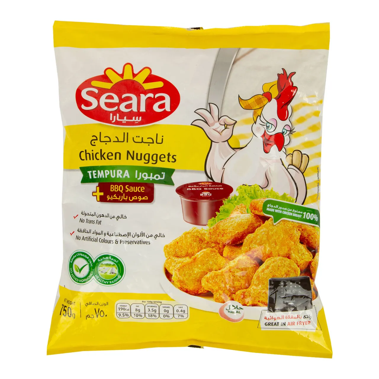 Seara ناجتس دجاج تمبورا