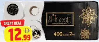 Finest Toilet Roll 2 Ply