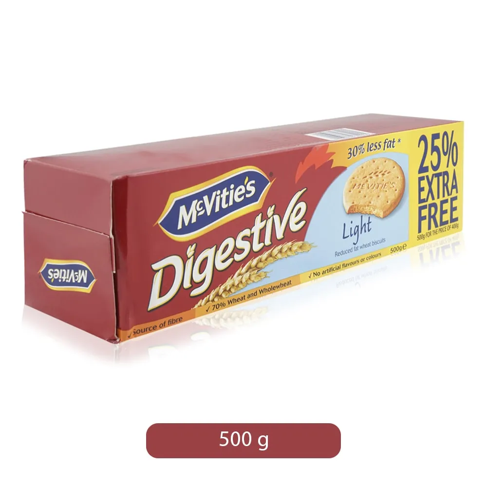 Mcvities بسكويت دايجستف لايت