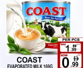 Coast Evaporated Milk