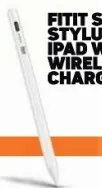 Fitit قلم ذكي لجهاز iPad مع شحن لاسلكي
