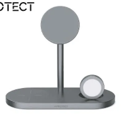 Protect 3-in-1 Wireless Charger With Magnetic Phone Stand X23-Pro