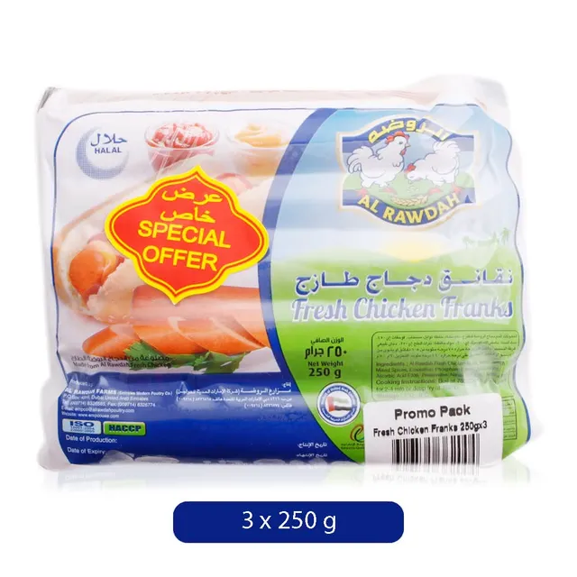 Al Rawdah Fresh Chicken Franks