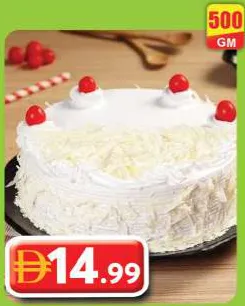 White Forest Cake