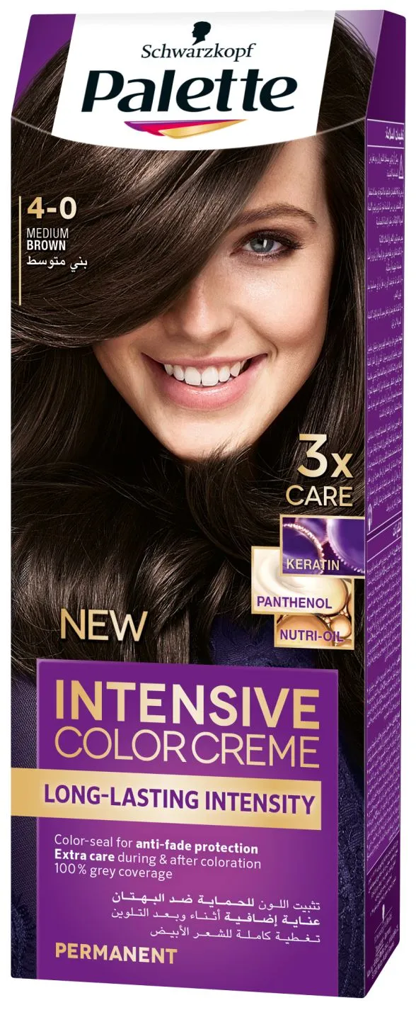 Palette intensive Color Cream 4-0 Med Brown