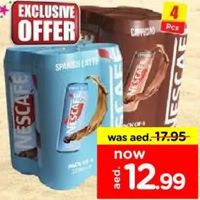 Nescafe RTD Spanish Latte/Cappuccino