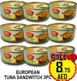 European Tuna Sandwitch