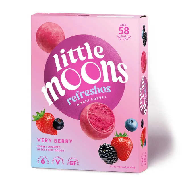 Little Moons Very Berry Flavoured Mochi Sorbet