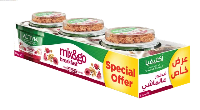 Activia Mix & Go Rasbchia