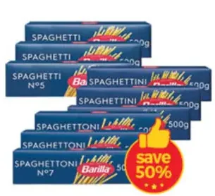 Barilla مكرونة سباغيتي ألفريدو واو باستا / بولونيزا