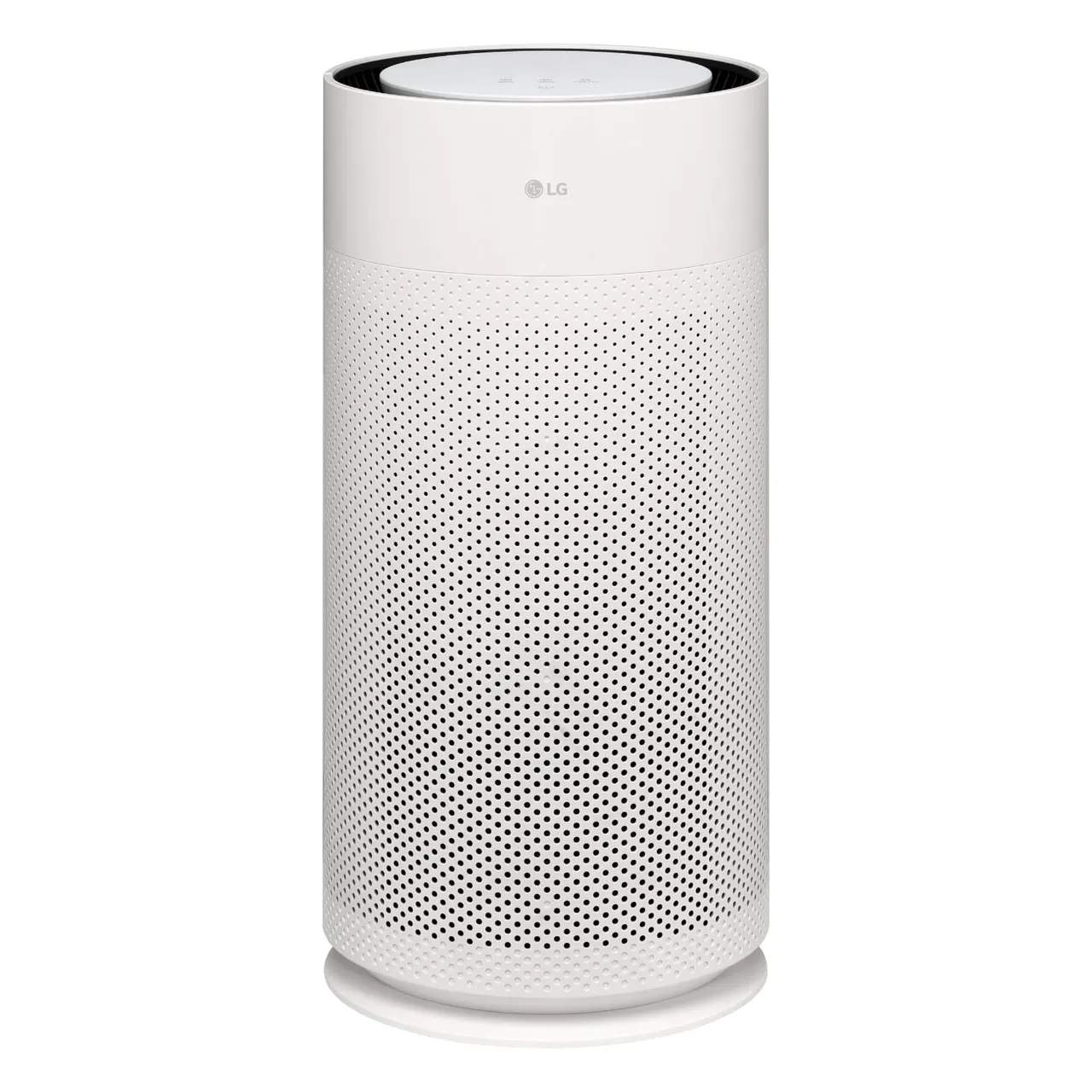 LG PuriCare AeroHit جهاز تنقية الهواء، 35W، تنظيف 360، أبيض، AS35GGW10