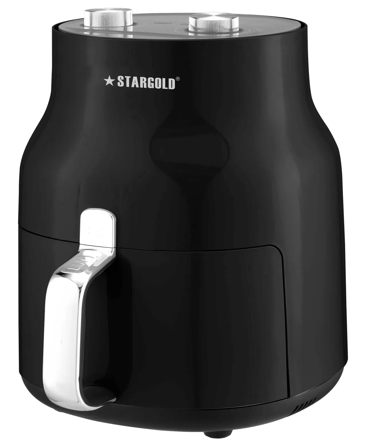 stargold مقلاة هوائية بدون زيت 1500W بتقنية الهواء السريع تدوير الهواء الساخن تحكم بدرجة الحرارة ووظيفة المؤقت مقلاة هوائية