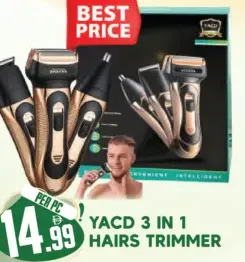 Yacd Hairs Trimmer 3 In 1