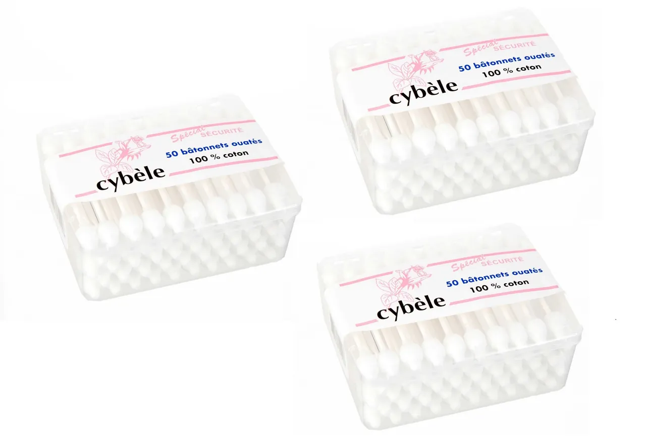 Cybele أعواد قطنية آمنة 50's
