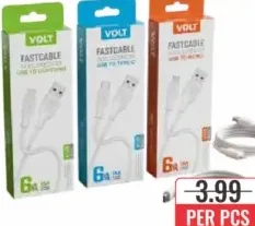 Volt Fastcable Fast Charging 6A