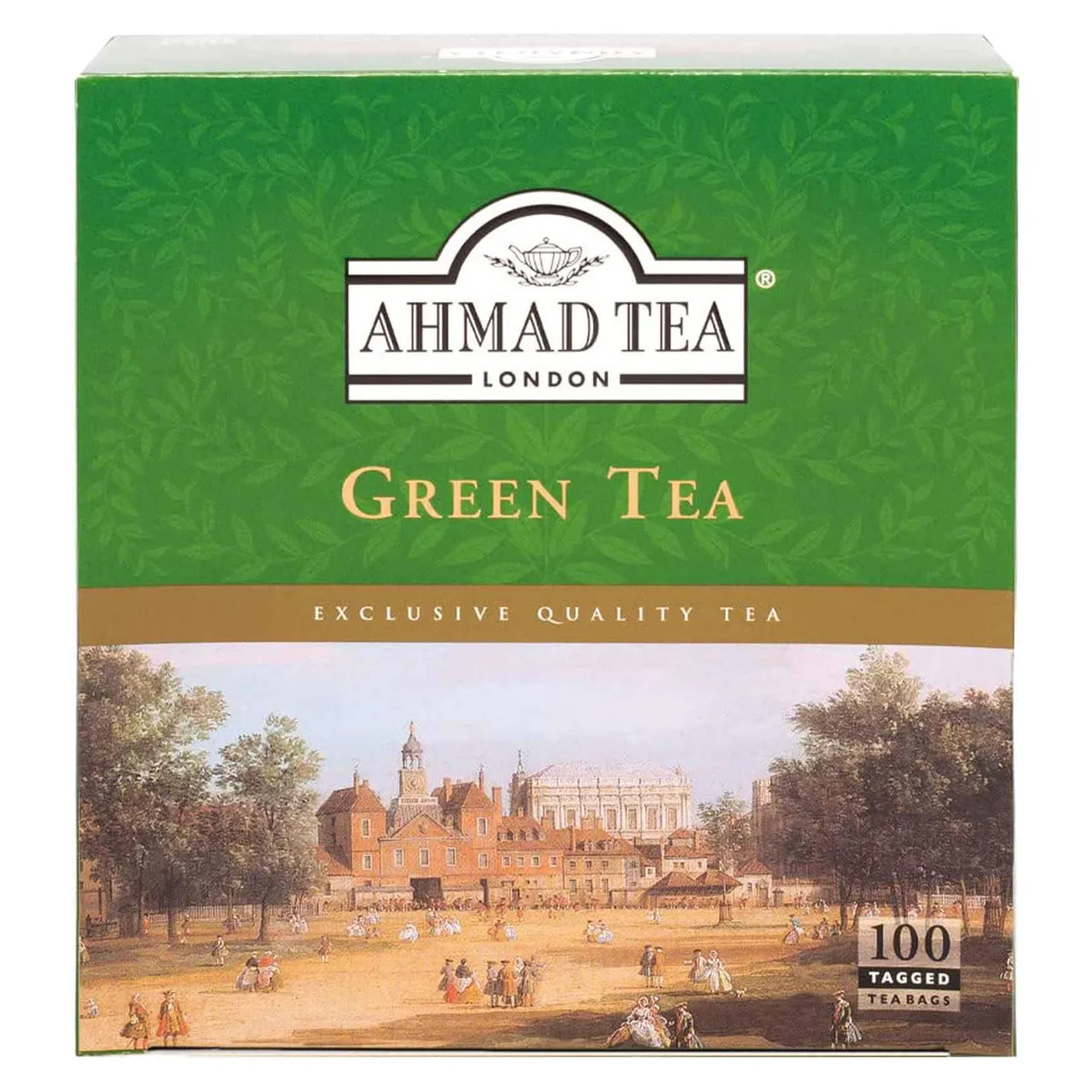 Ahmad Tea شاي أخضر 100 كيس مغلف