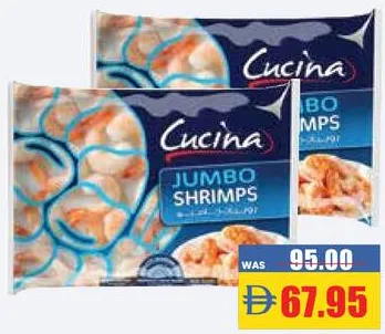 Cucina Jumbo Shrimps