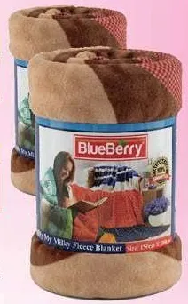 BlueBerry Fleece Blanket Assorted