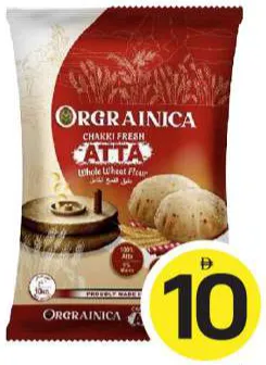 Orgrainica Chakki Fresh Atta