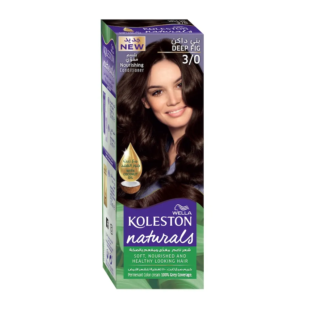 Wella صبغة شعر ويلا كولستون ناتشورالز 3/0 تين داكن