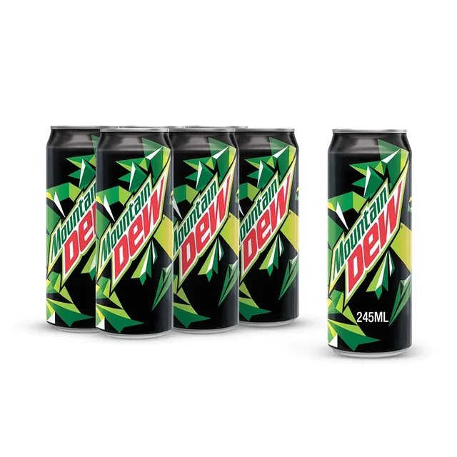 Mountain Dew Can 245Mlx6Pcs