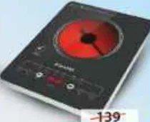 Sonashi Infrared Cooker Ceramic Touch SIS015C 2000W