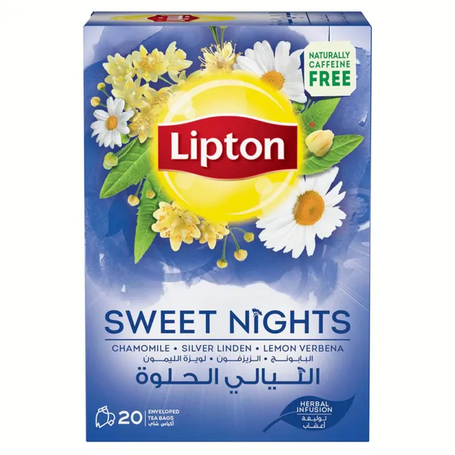 Lipton Sweet Nights Enveloped Tea Bags