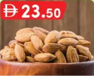 Raw Almonds 23/25