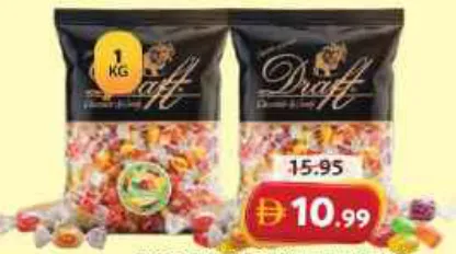 Draft Fruity Dondon / Mini Dondon Fruit Flavour Hard Candy