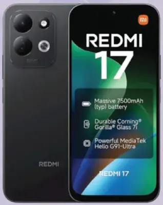 Xiaomi Redmi 17 6 GB RAM / 128 GB Memory