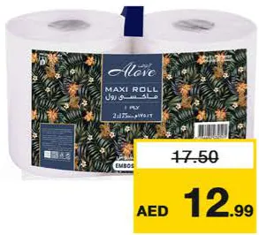 Alove Maxi Rol Embossed 1ply