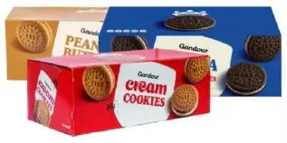 Gandour Cream Cookies Peanut Butter/Cookies/Cocoa