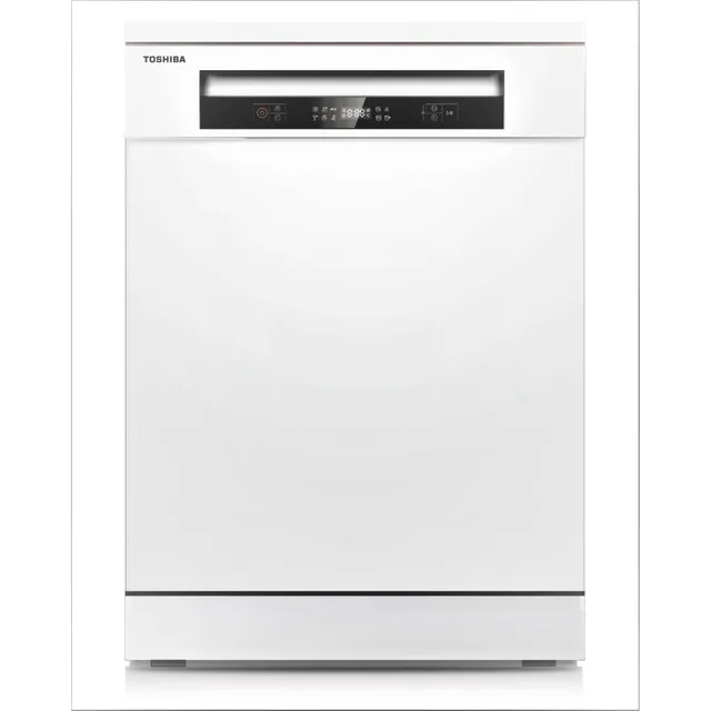Toshiba 14 Place Settings Free Standing Dish washer DW-14F1(W) White