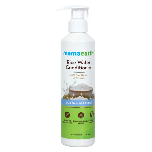 Mamaearth Rice Water Conditioner With & Keratin