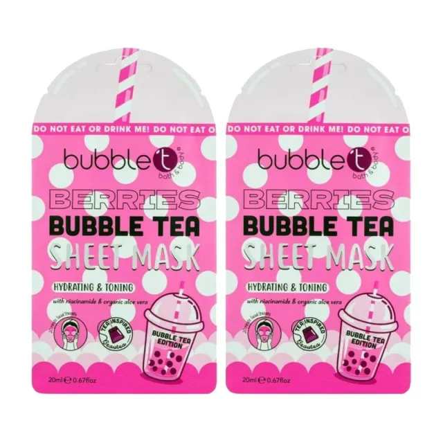 Bubble T قناع وجه ألوكوزاي ثلاثي الطبقات