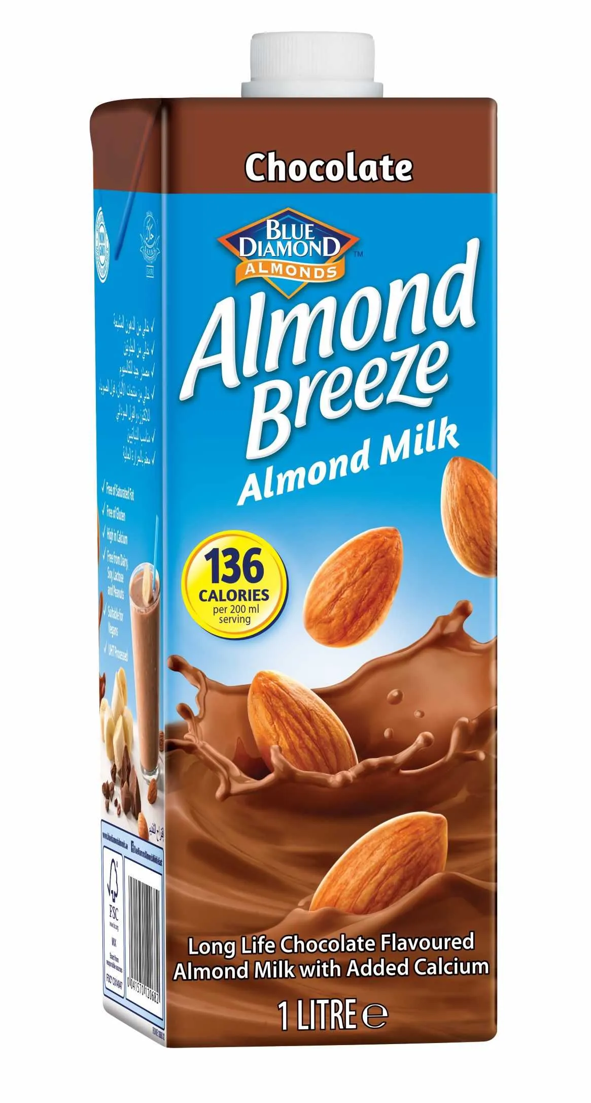 Blue Diamond حليب اللوز بالشوكولاتة