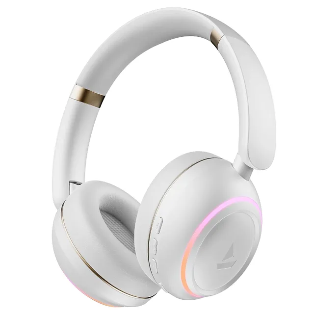 Boat Rockerz 480 Over-ear Wireless Headphone, White