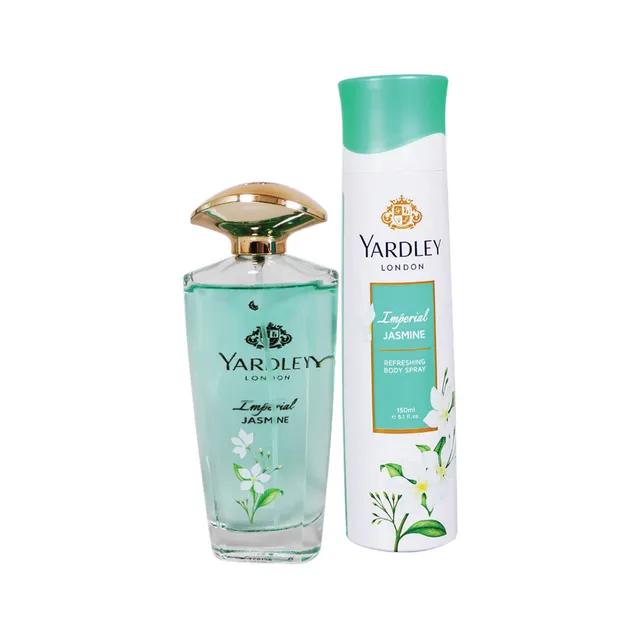 Yardley Jasmine Edt + Body Spray