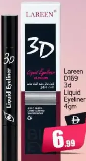 Lareen 3d Liquid Eyeliner D169