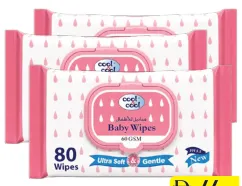 Cool & Cool Baby Wipes
