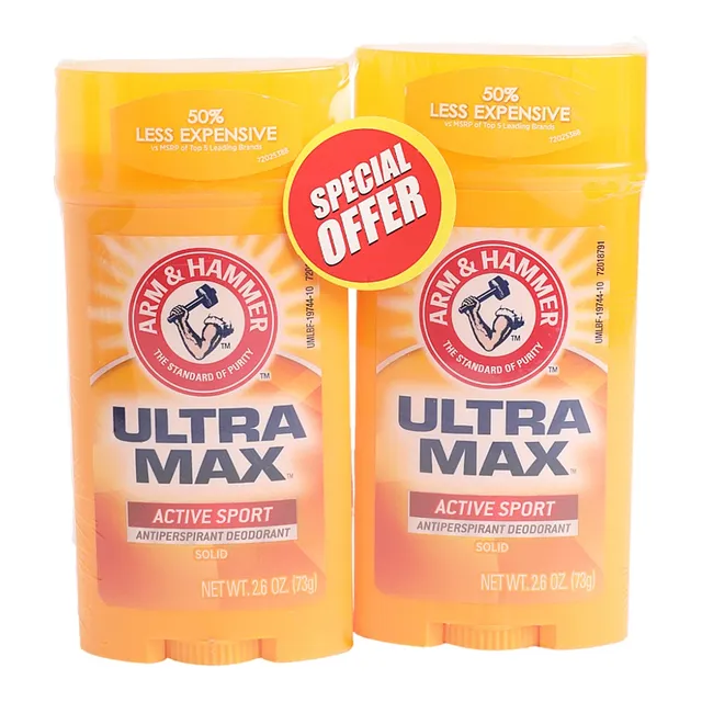 Arm&Hammer Ultra Max Active Sport Deodorant Stick