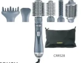 Carrera Hot Air Brush Crr528, 1200 Watts