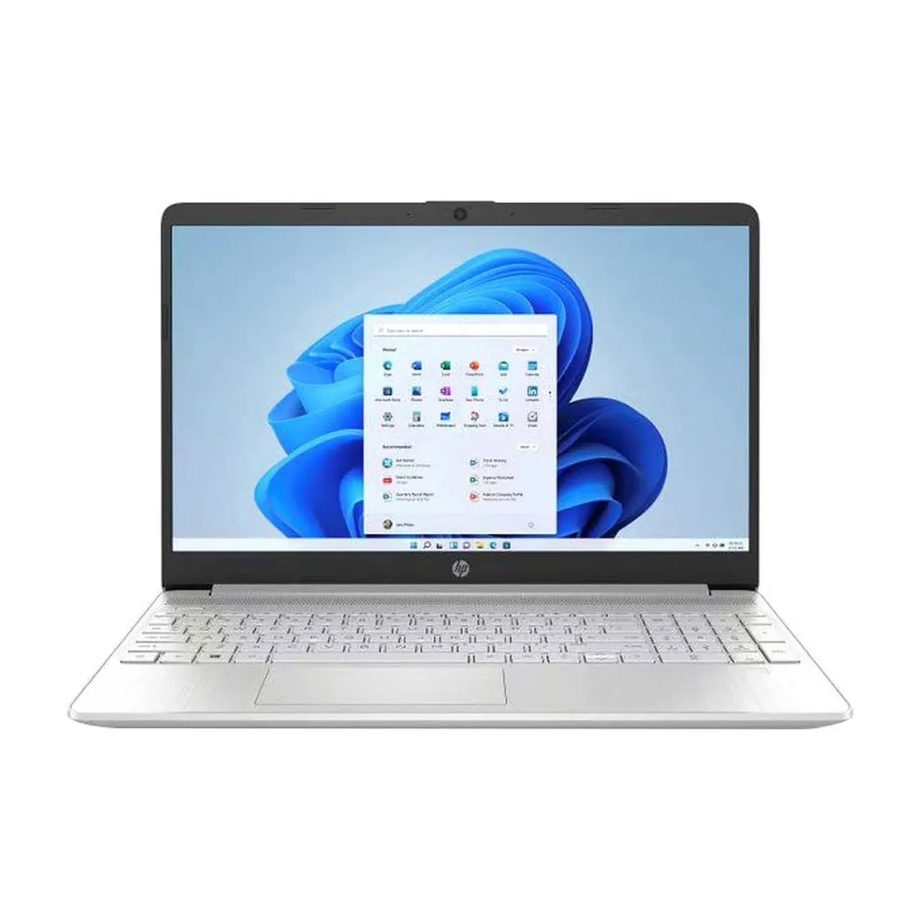 HP لابتوب 15s-fq5040ne، معالج Intel Core i7-1255U، ذاكرة 16GB RAM، تخزين 512GB SSD، شاشة 15.6 بوصة FHD، نظام Windows 11 Home، فضي Natural Silver، لوحة مفاتيح إنجليزية/عربية بإضاءة خلفية - 6H5P9EA#ABV