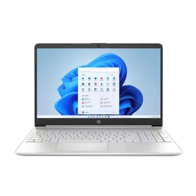 HP Laptop 15S-FQ5040NE, Intel Core i7-1255U, 16GB RAM, 512GB SSD, 15.6-inch FHD, Windows 11 Home, Natural Silver, Backlit English/Arabic Keyboard- 6H5P9EA#ABV
