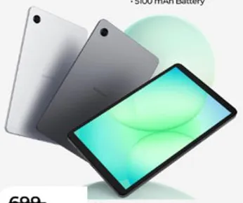 Samsung جهاز Galaxy Tab A11 لوحي بذاكرة 4GB RAM وتخزين 64GB Storage وشبكة LTE Network وألوان متنوعة